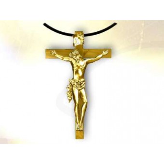 Jésus-Christ sur la croix or - Bijoux Maçonniques
