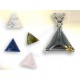 Triangulo hamatite plata y oro