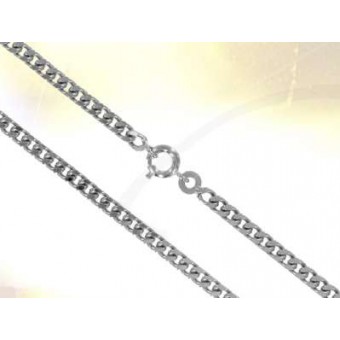 Collier gourmette argent  70cm