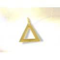 Gold Triangle masonic medal