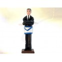 Mystic Tie - masonic figurine