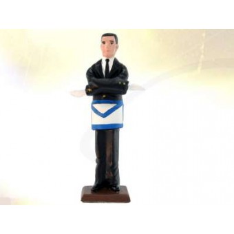 Mystic Tie - masonic figurine