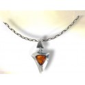 Collier et pendentif AMBRE