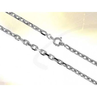 Silver cable chain