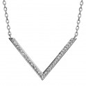 Collier Maçonnique Triangle grenat