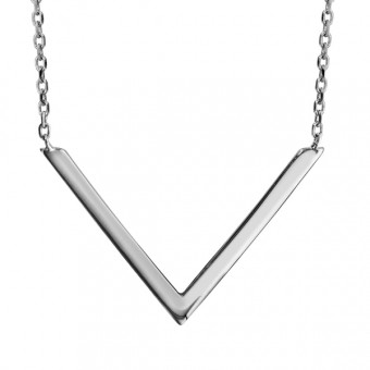 Collier équerre maçonnique argent