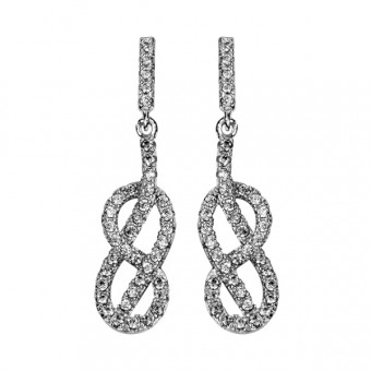 Boucles d'oreilles Maçonnique Lacs D'Amour 