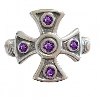 Bague Croix templière