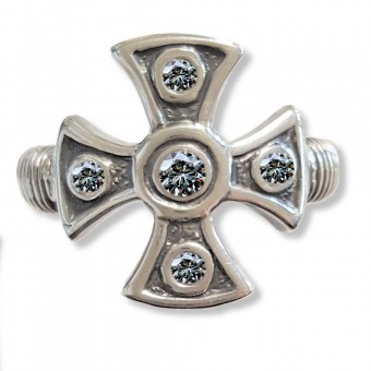 Bague Croix templière