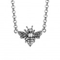 Collier symbole abeille argent